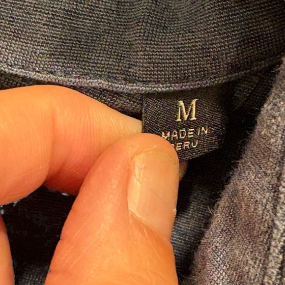 Faherty Polo Shirt Mens Medium The Movement Polo Reserve Soft Stretch Casual - Picture 4 of 7